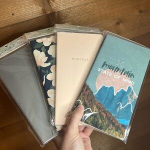 New Undated Calendar 12 Month 26 Week Journal Bundle Floral Office Academia Plan